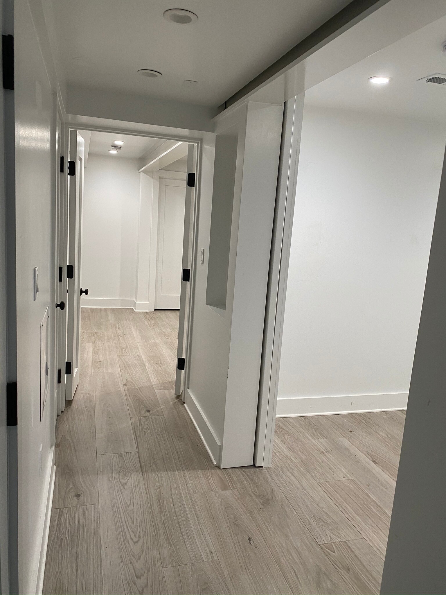 Hallway leading to den (right) and master (straight back) - 2915 28th St NW