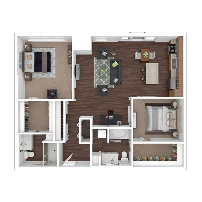 Floorplan - 2626 South Side Flats