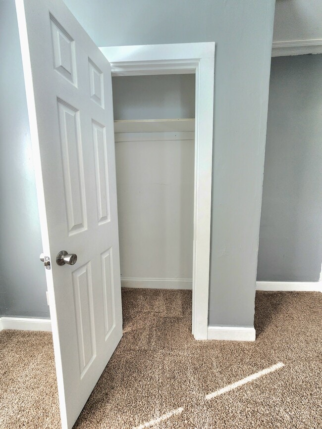 first bedroom closet - 321 Stonewall Ave S