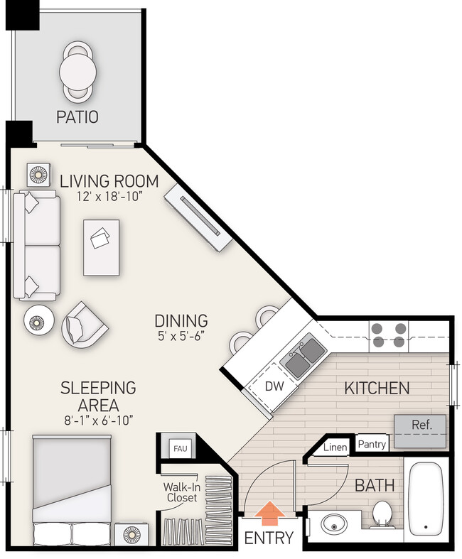 Floorplan - Ambrose Apartment Homes