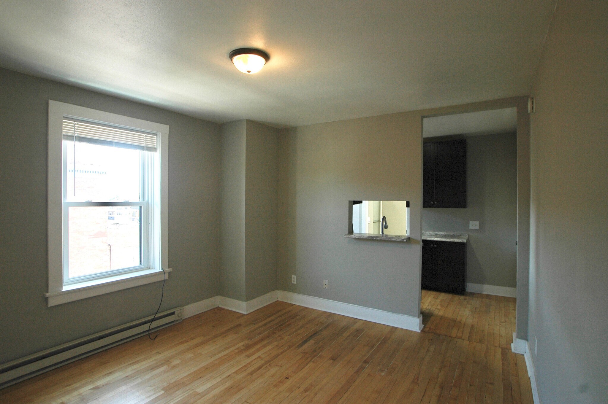 studio with pass-thru bar to kitchen - 108 King St