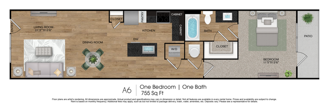 A6 floor plan Gateway to Gruene - Gateway to Gruene