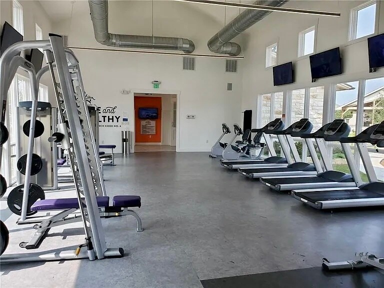 Gym in North section - 521 Peace Dr