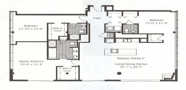 2BR/2BA - Metropolitan Place