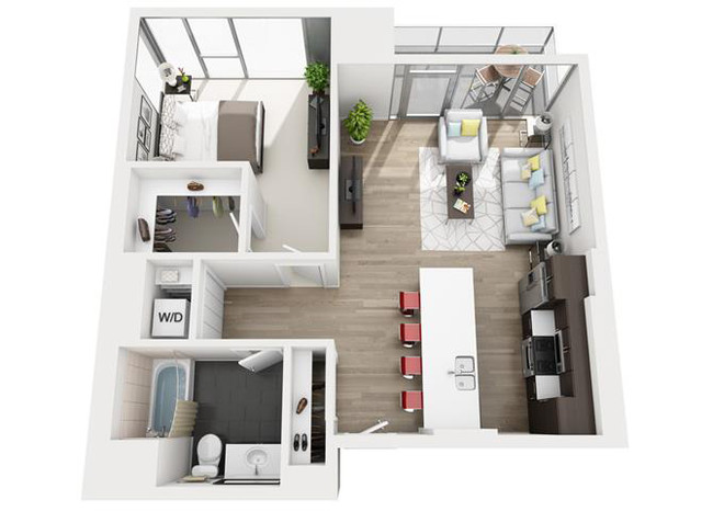 Floorplan - Halsted Flats