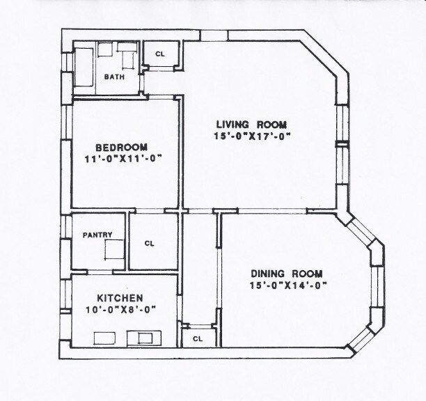 Floorplan - 437-59 W. Belmont Ave.