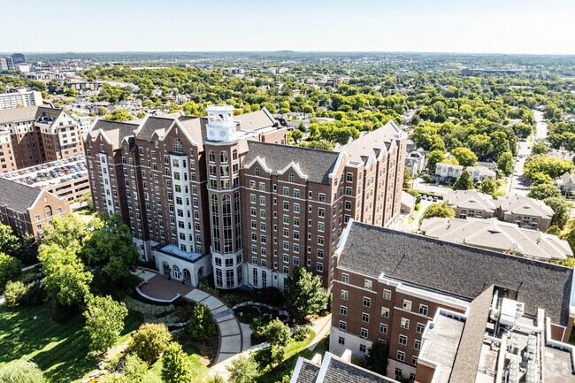 Aerial Photo - Tall Hall Suites