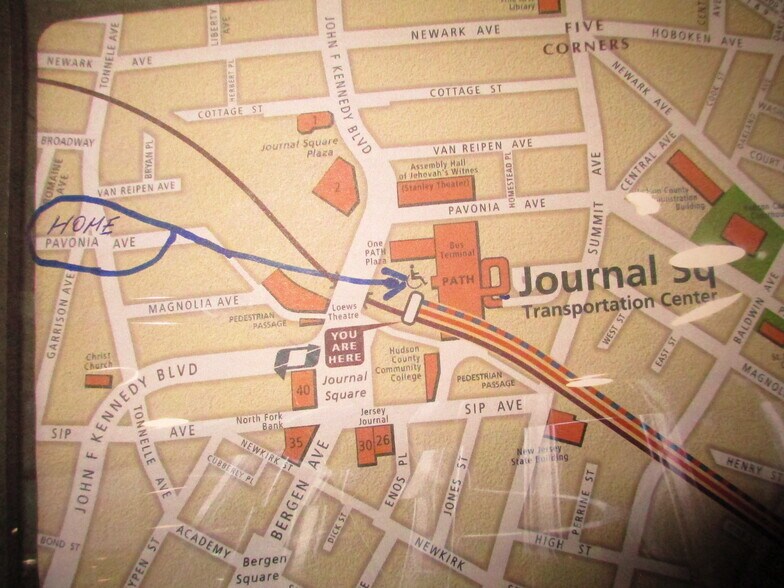 2 short block JSQ path station - 855 Pavonia Ave