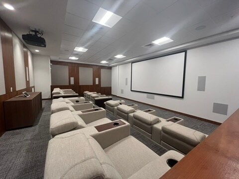 private movie theater - 1500 Rycroft St