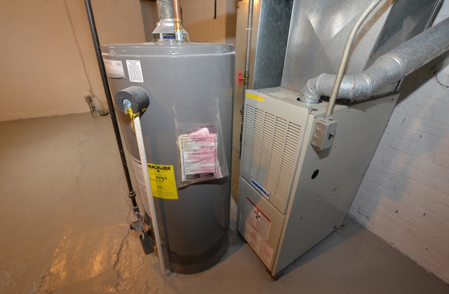 Furnace and Water Heater - 1106 David St