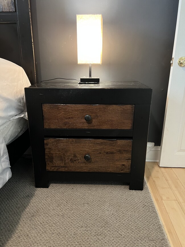 Side table in Bedroom - 712 13th Street Northeast