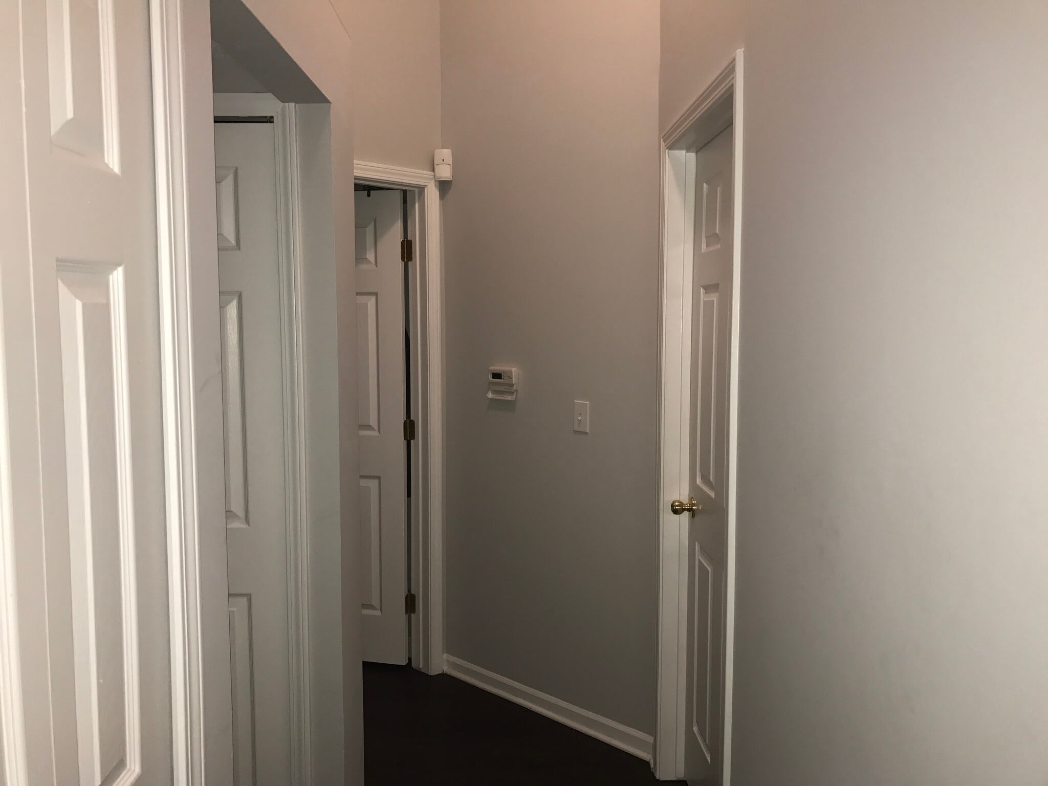 Hallway to master bedroom and bath, and 2nd bedroom and bath - 49730 Plymouth Way