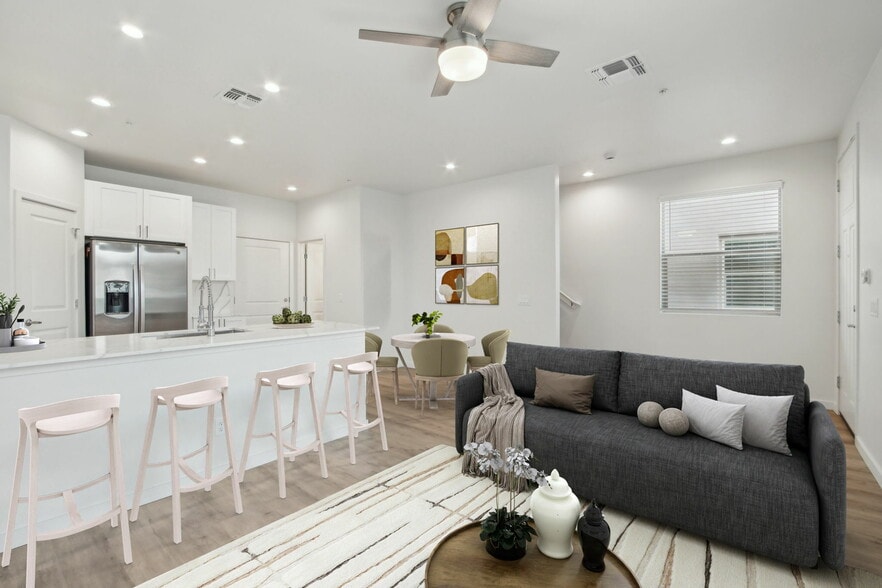 Interior Living and Kitchen - Ascension at Manistee Ranch