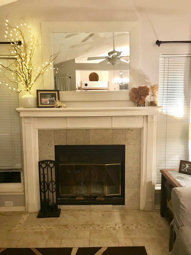 Livingroom fireplace - 14417 Tiffer Ln