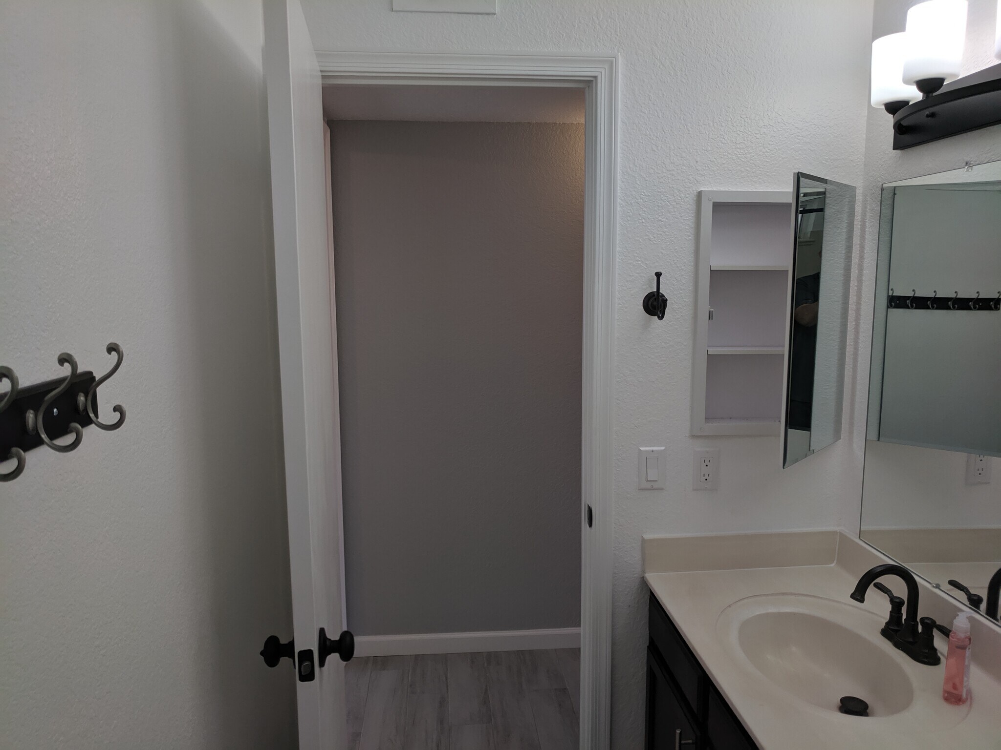 Hall Bath doorway North facing - 14101 N 78th Dr