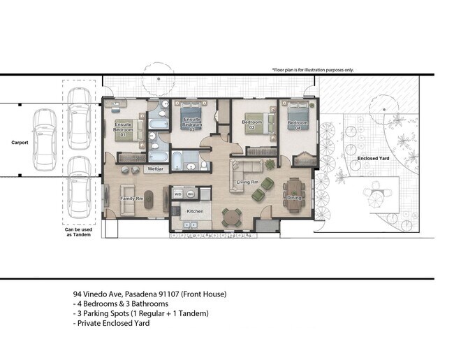 Building Photo - Newly Renovated 4BR Lamanda Park Units!