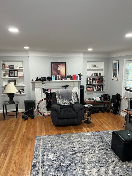 Living Room with Fireplace - 20455 Stratford Rd