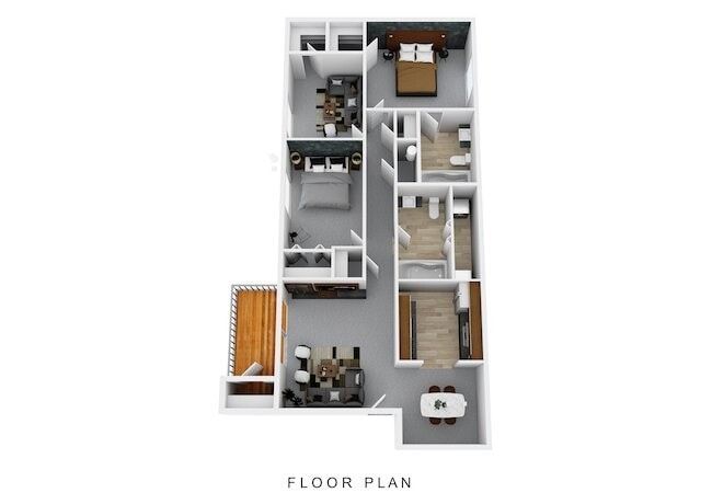 Floorplan - Galbraith Pointe Apartments and Townhomes