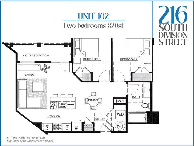 Floorplan - 216 S Division St