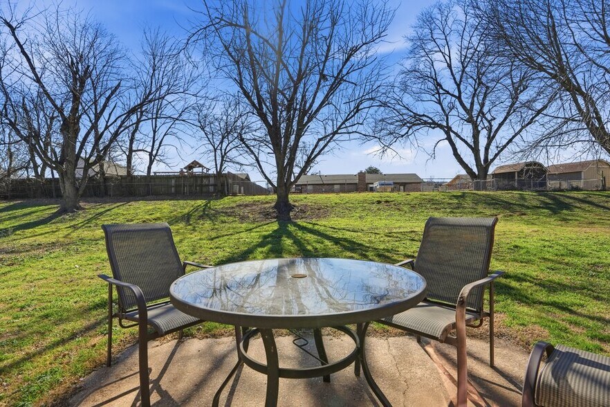 Spacious, fenced backyard - 14548 W 19th St S