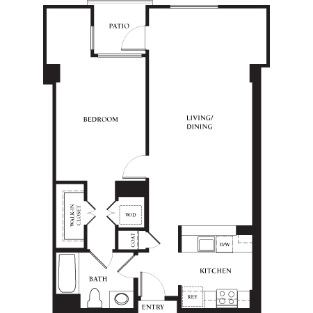 Floorplan - Strata at Mission Bay Apartments