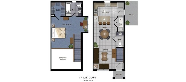 Building Photo - 1 Bed + 1.5 Bath - Spacious Loft