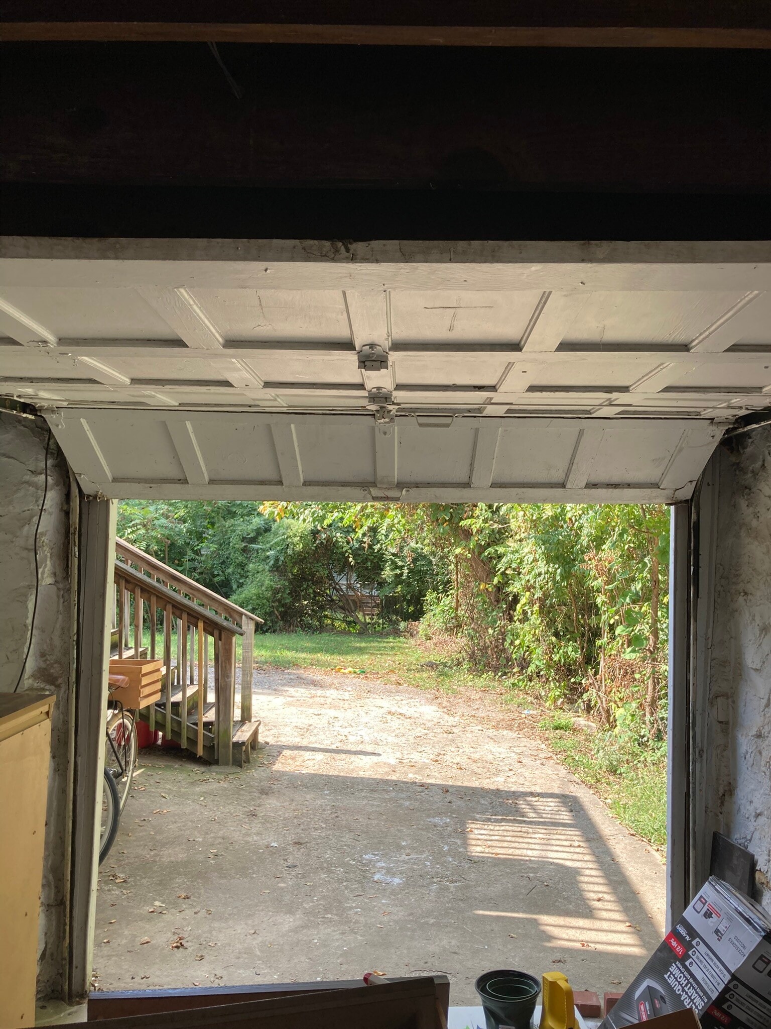 Garage at the rear of the house, underneath main floor - 5004 Euclid Ave