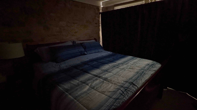Blackout curtains included - 418 Fewel St