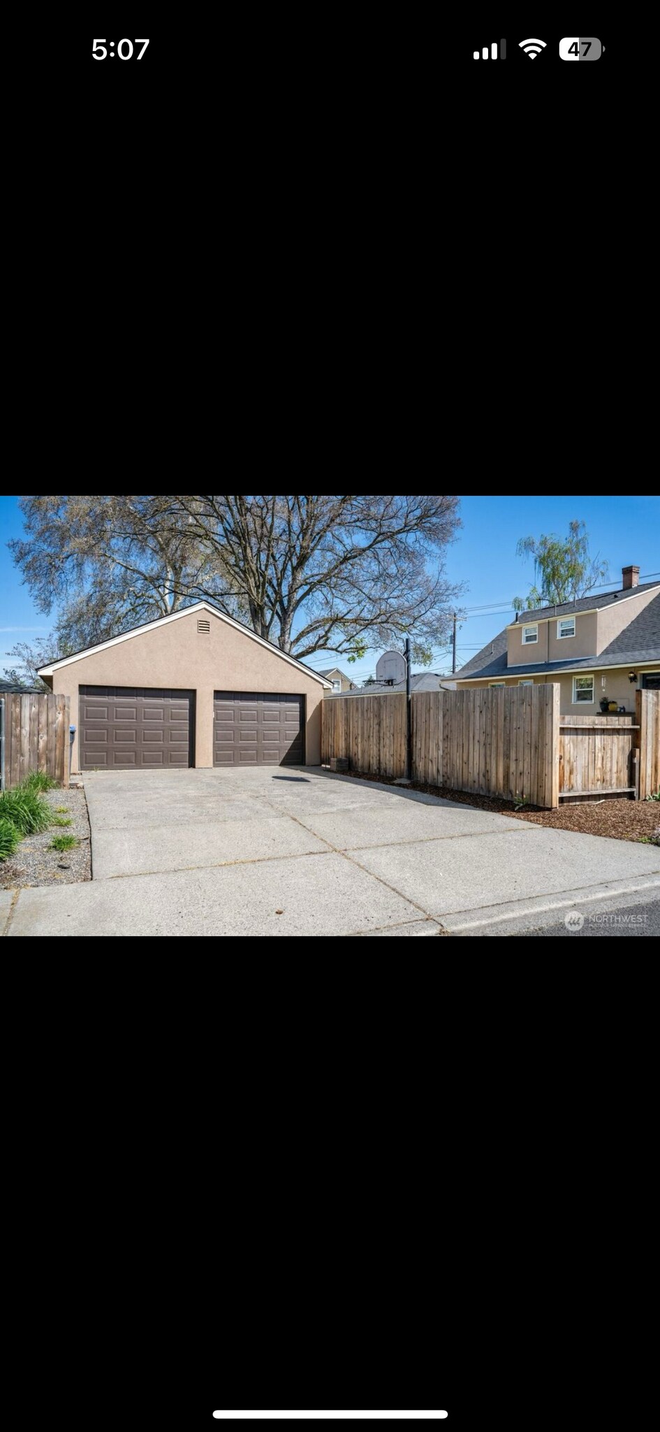 Off street parking with 2 car garage - 520 S Wilbur Ave