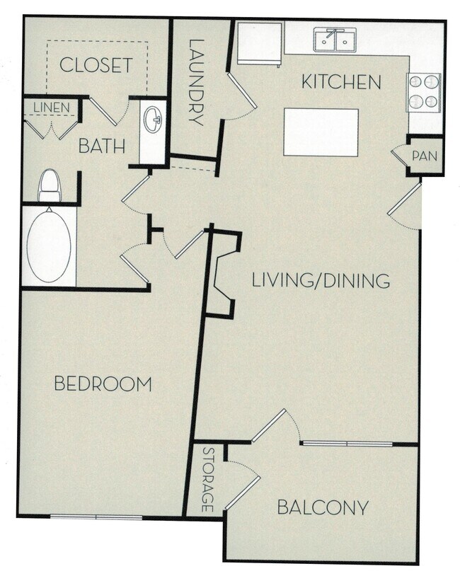 Floorplan - Pavilion Apartments at Inwood Village