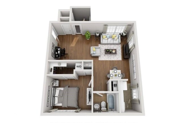 Floorplan - Crestwood Place Apartments