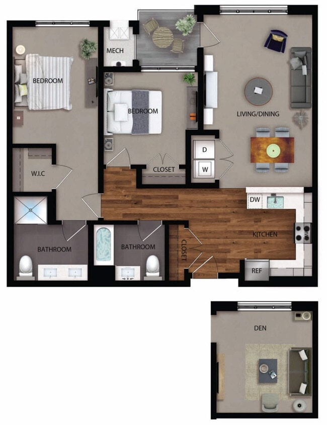 Floorplan - The Grove at Watsessing