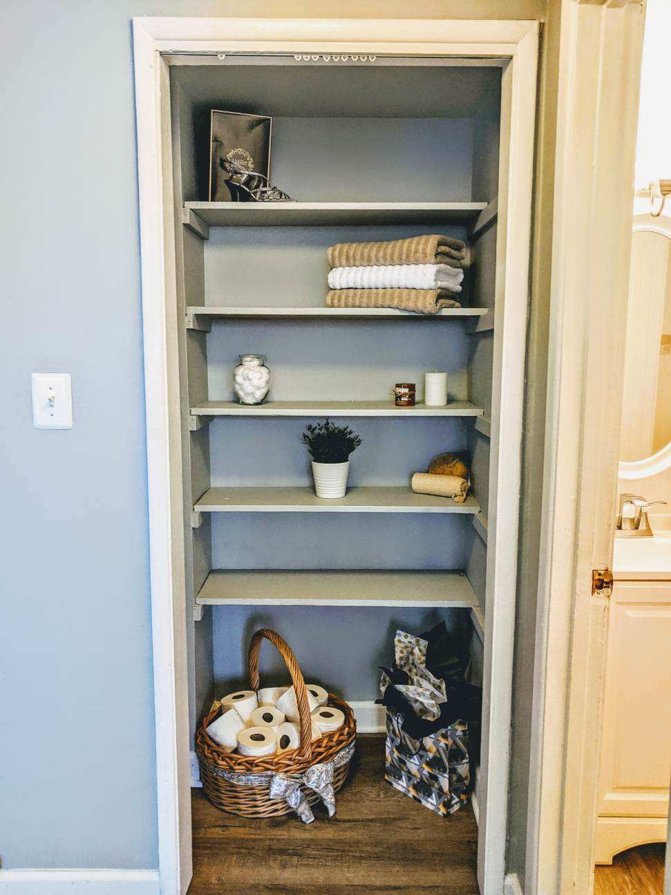 Linen Closet - 1830 Metzerott Rd