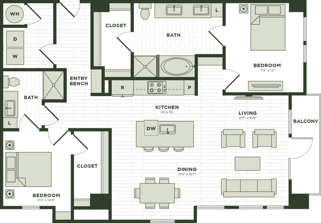 Floorplan - Darby Knox District