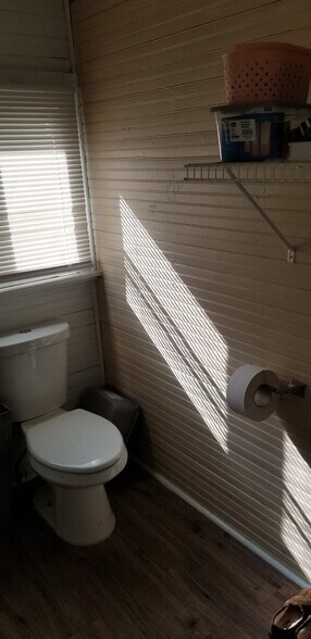 New half bath. Sometimes you can't wait for your roommate to get out of the shower in the main bath - 208 NW 3rd St