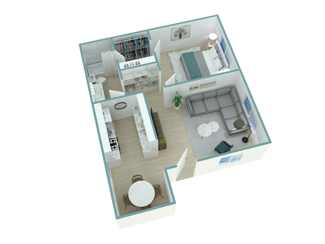 Floorplan - Terre at 1038 Peach