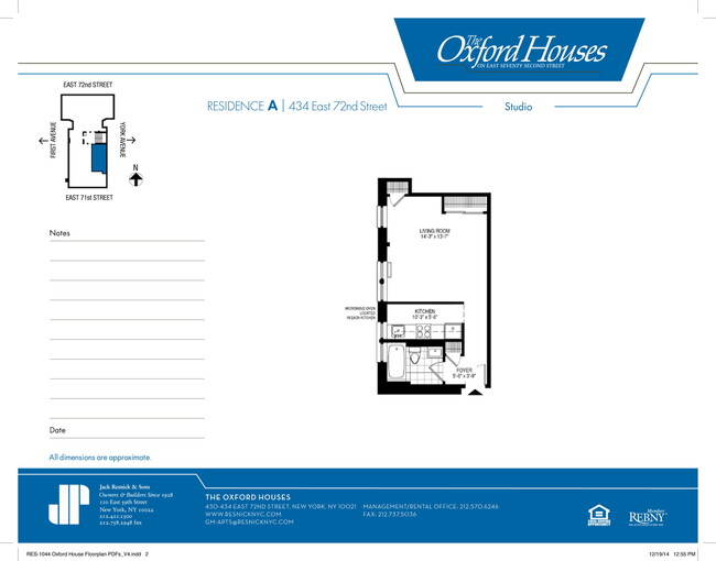 Floorplan - The Oxford Houses