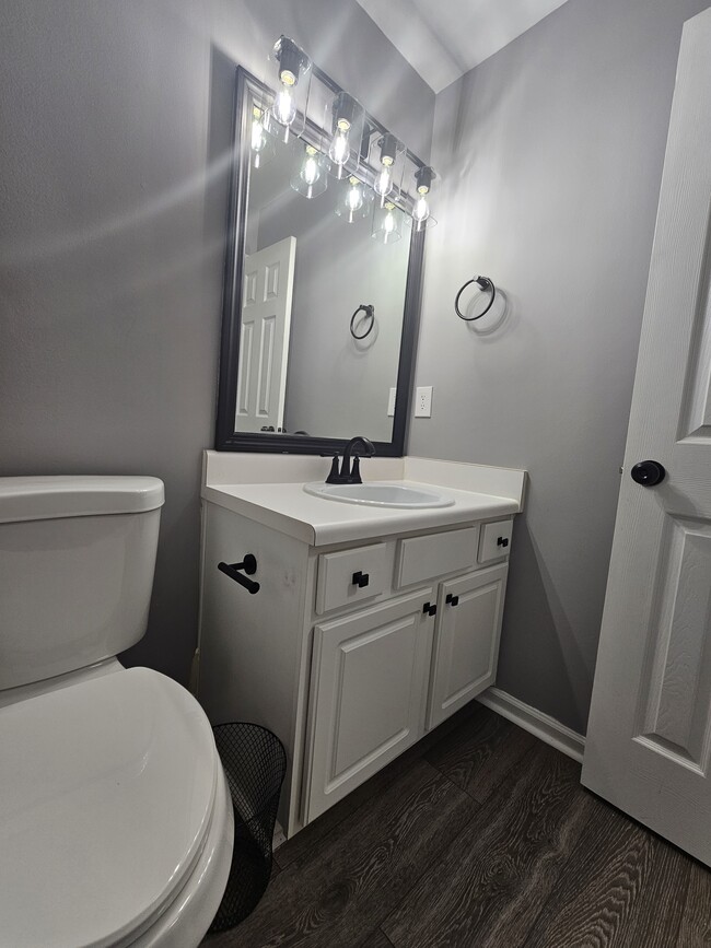 Guest bathroom - new lighting - 5341 Glen Canyon Rd