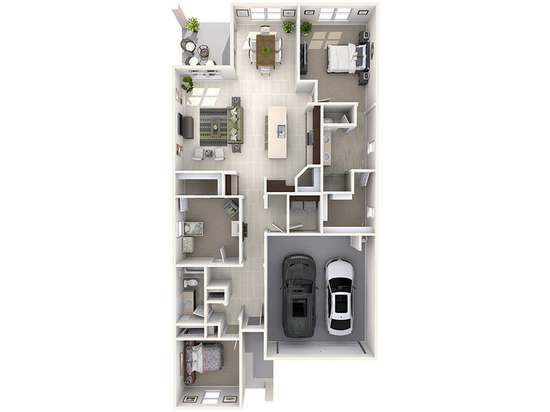 Floorplan - 1610 sq ft - 23615 W watkins st