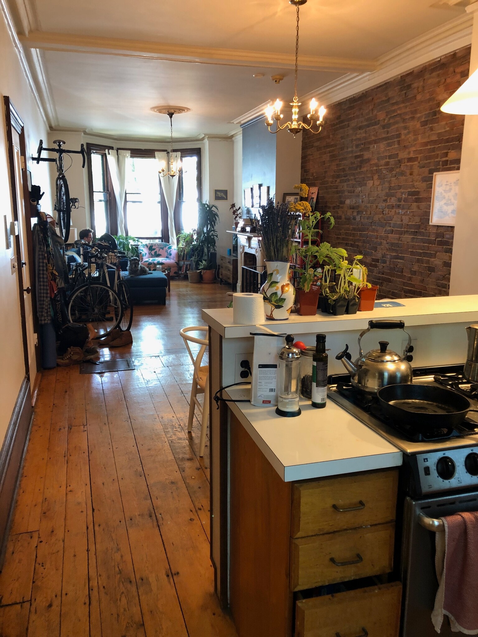 View from Kitchen - 13 Magazine St