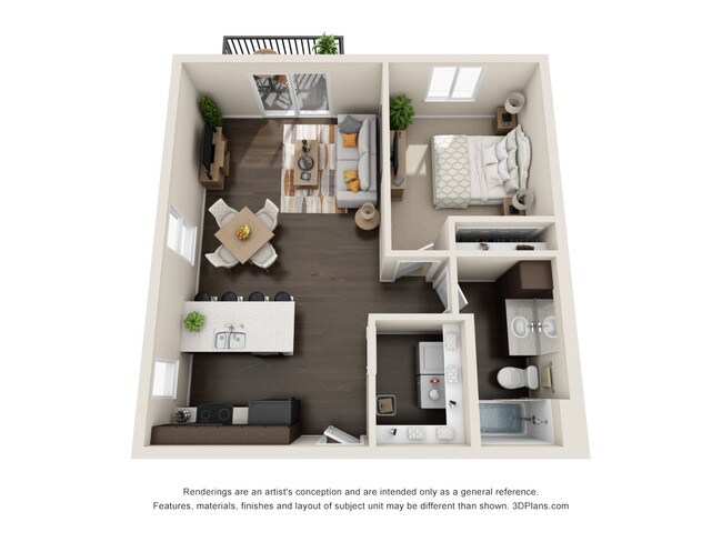 Floorplan - Port View Apartments