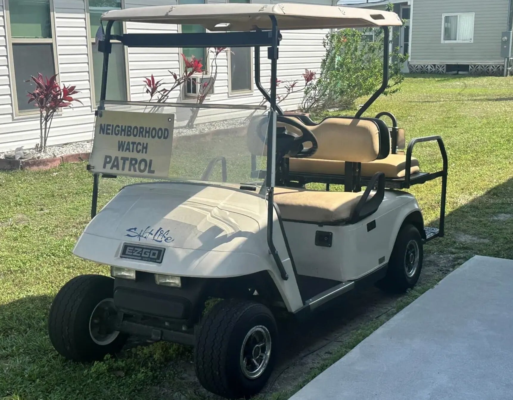 golf cart included - 3618 Stockton Rd