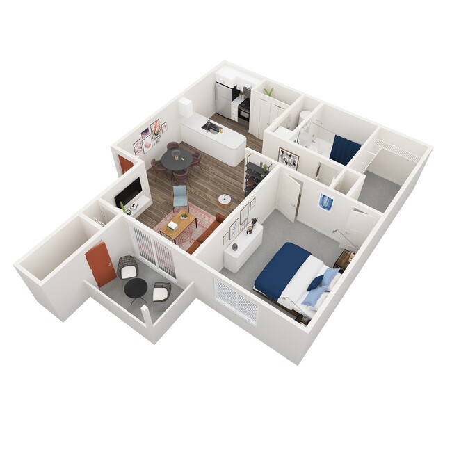 Floorplan - Creekview Apartments