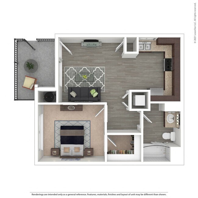 Floorplan - Citron Apartments