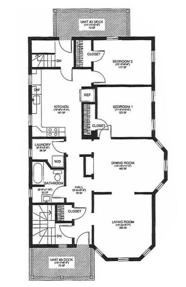 Floor Plan - 15 Belknap St