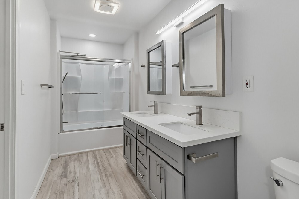 Bathroom with dual vanity - 9234 -9236 Winter Gardens Blvd