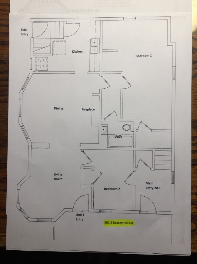 layout - 201 S Bassett St