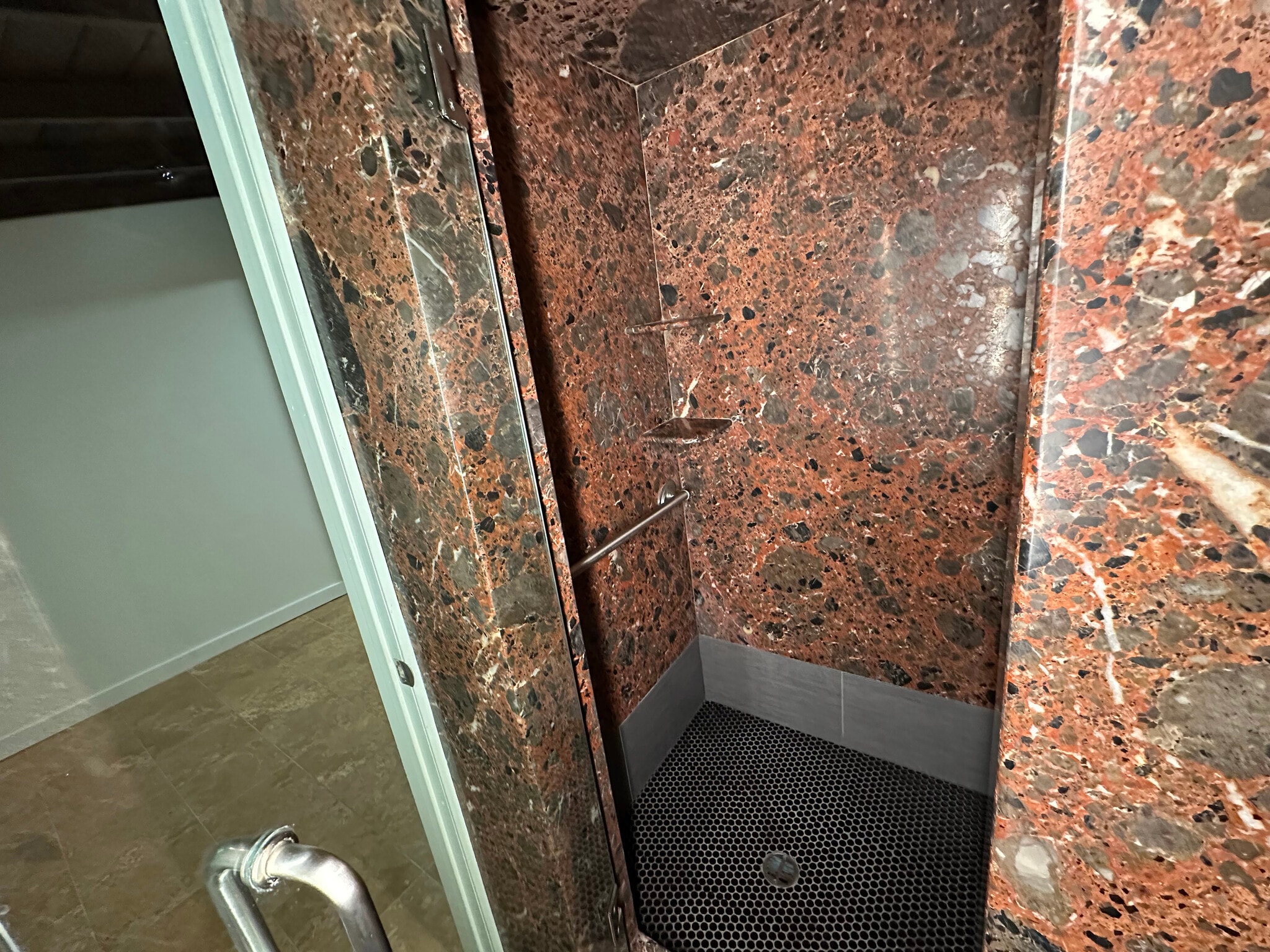 Master bath shower 02 - 10809 Huston St
