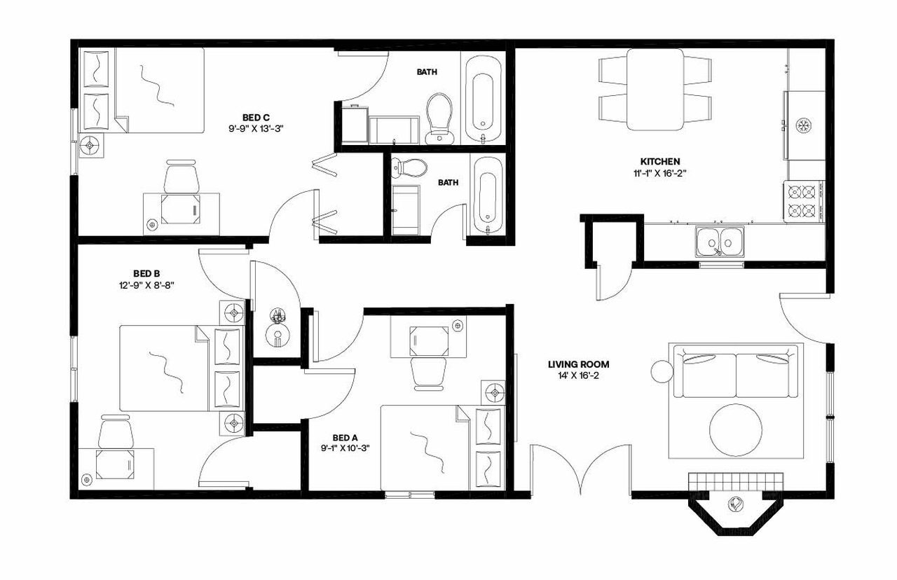 Building Photo - Room in Shared 3 bed/2 bath home