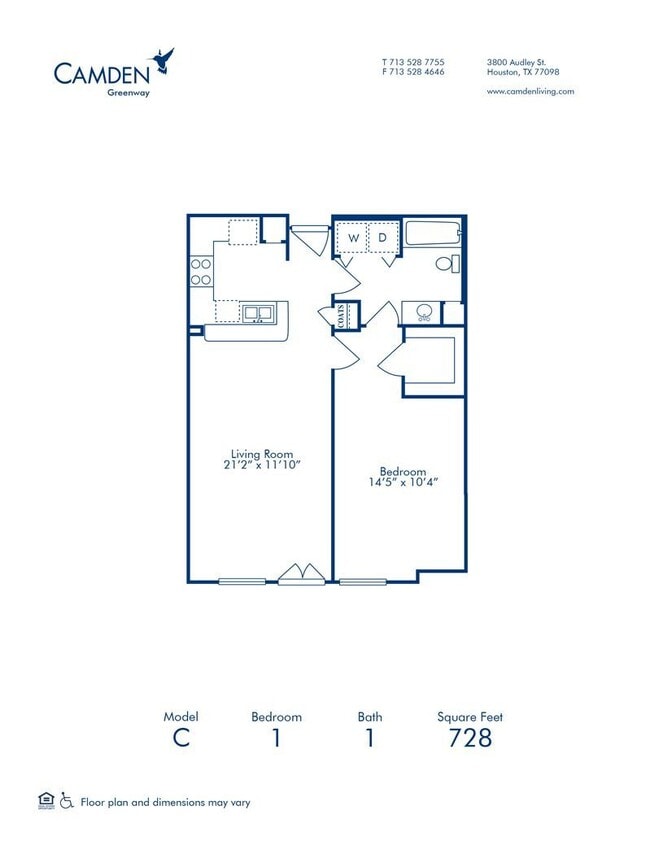 Floorplan - Camden Greenway